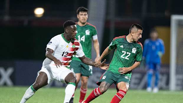 México derrotó 0-2 a Surinam como parte de la Nations League